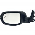 Spieg Ho1320318 Side Mirror Compatible With Honda Cr-v 2017-2020 Power Heated Bsm Turn Signal Light Paintable Black 9pin Driver