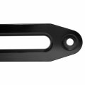 10 In Billet Aluminum Hawse Fairlead For Synthetic Winch Ropes 8000 To 15000 Lbs Capacity Anodized Black Atv Utv Rope Cable