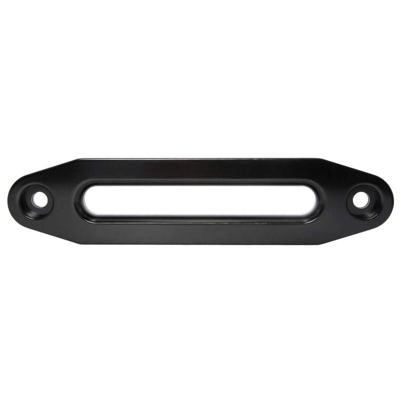 10 In Billet Aluminum Hawse Fairlead For Synthetic Winch Ropes 8000 To 15000 Lbs Capacity Anodized Black Atv Utv Rope Cable