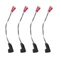 4pcs Speaker Wiring Harness Replacement Fit For Chevy Avalanche 2002-2006 Beretta 1991-1996 New Version 