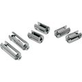 Accutronix Chrome Footpeg Mounts 1 2in Rear Peg With 13 Mounting Holes Fpmt400c 