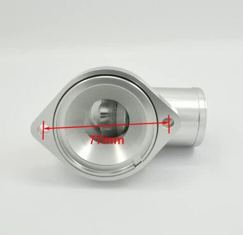 Billet Swivel Thermostat Housing Water Neck 90 Degrees 1 5 In For Gm Ls Engines Ls1 Ls2 Ls3 Ls7 Ls9 Lsa L76 L92 And Vortec 4 8l