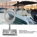 Boat Hand Rail Fitting Heavy Duty 316 Stainless Steel 60 Degre Mount Center Bracket Stanchion Hardware 25mmi 1 I