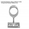 Boat Hand Rail Fitting Heavy Duty 316 Stainless Steel 60 Degre Mount Center Bracket Stanchion Hardware 25mmi 1 I