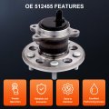 Ocpty New Right Axle Wheel Hub Bearings Compatible For Toyota Avalon Camry 2012 2013 2014 2015 2016 2017 2018 5 Lugs With Abs
