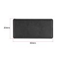2040 Eu Standard Profile End Cap Plastic Rectangle Aluminum Extrusion Plug For Trolley Fish Tank Rack Storage Black 20x40mm