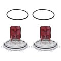 Pool 7056 Check Valve Cover With Flapper Assembly For Jandy Spring Models 7235 7236 7305 7511 7512 2-pack 
