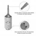 Uxcell Torx Bits 1 4 Inch Hex Shank 25mm Length Magnetic Screwdriver T5 Screw Driver Bit S2 Alloy Steel 10pcs