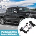 1 Set Rear Driver And Passenger Side Tail Light Wiring Harness For Silverado 1500 2500 3500 2003-2007 16531401