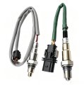 Oxygen O2 Sensor Upstream Downstream For Ford Fusion 1 5l 2014 2020 Replace 234 5172 8039 2 Piece Set Silver 