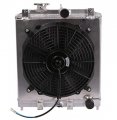 Aluminum Radiator Shroud And Fan Kit For 1992-2000 Honda Civic Mt 