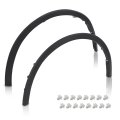 Front Fender Flares For Toyota Chr 2018 2019 2020 2021 2022 Driver And Passenger Side Wheel Opening Molding Black Factory Style 