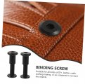 Jojofuny 15 Sets Hex Screw Photo Albums Binding Bolts Cap Nuts For Furniture Purses Post Screws Connecting Barrel Nut Downside