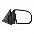 Passenger Side Door Mirror For Oldsmobile Bravada 1999 2000 2001 Manual Below Eyeline Textured Replacement 15172864 Gm1321188 