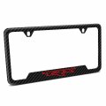 Ipick Image For Ram 1500 Trx Black Carbon Fiber Texture Abs Plastic 50 States License Plate Frame