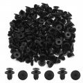 Uxcell 100 Pcs Car Bumper Trunk Push Clip Rivets Retainer Fastener For Bmw Mini-cooper