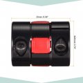 Uxcell Shaft Coupling 5mm To 9mm Bore L25xd20 Aluminum Alloy Flexible Coupler Joint For Servo Stepped Motor