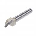 Uxcell Forstner Drill Bits 14mm Tungsten Carbide Wood Hole Saw Auger Opener Woodworking Hinge Drilling Boring Bit Cutter Beige