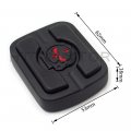 Httmt- Matte Black Httmt Skull Small Brake Pedal Pad Compatible With Night Train Springer Softail Custom Fxstc