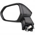Ocpty Driver And Passenger Side Mirrors Exterior Fit For 2019 Toyota Corolla Black Smooth Heat Power Adjusted Turn Indicator