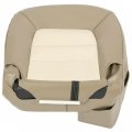 Ecotric Seat Cover Perforateda Tan Compatible With 2003-2006 Ford Expedition Eddie Bauer 4x4 2wd 4 6l 5 4l Driver Top And