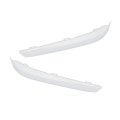 Front Outer Lower Bumper Molding Pair For Chevy Traverse 2018 2019 2020 2021 2022 2023 Bright Chrome Plastic Gm1046133 
