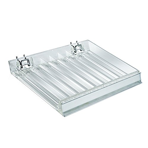 Azar Displays 225509-2pack 9-compartment Nail Polish Tray Pack Of 2