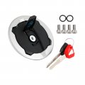 Topteng Fuel Gas Tank Cap Cover With Keys Fit For Kawasaki Klx230 2020-2022 Er400 Z400 2019-2022 Er650 Z650 Abs 2017-2021 Zr900