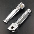 Hongk- Front Oem Footpegs Compatible With 1999-2007 Suzuki Gsx 1300r Hayabusa 08-13 B-king Black Chromed B01dohw0x0