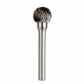 Uxcell Double Cut Tungsten Carbide Rotary File 9 16-inch Head 6mm Shank Ball Shaped