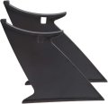 Wing Stabilizer Support For Subaru Impreza Wrx Sti Sedan 2015 2019 Black Plastic Rear Supports With Double Sided Tape 2 Piece 