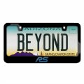 Ipick Image Made For Ford Focus Rs In 3d Dark Gray Letters On Black Metal License Plate Frame