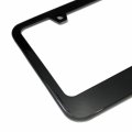 Ipick Image Made For Ford Focus Rs In 3d Dark Gray Letters On Black Metal License Plate Frame