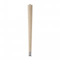 Waddell Round Taper Leg 16 H Self Leveling Sanded Wood Coffee Table Legs With 18 Hanger Bolt Replacement Unfinished Furniture 