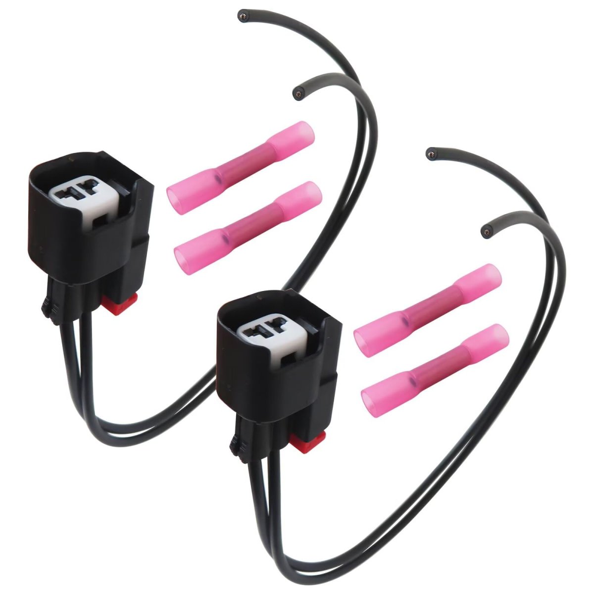 Abs Wheel Speed Sensor Connector Pigtail Wiring Harness 2 Pack For Jeep Wrangler Chrysler Dodge Ford Chevrolet Gmc Lincoln