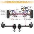 X Autohaux 2pcs Front Sway Bar Links K750160 K750161 Td1134170 Stabilizer Enda Link Suspension Kit Replacement For Mazda Cx-9