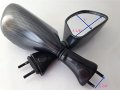 Httmt Mt068- Motorcycle Carbon Fiber Oem Aftermarket Racing Mirrors Compatible With 1998-2002 Kawasak Ninja Zx6r 1998-2003 Zx9r