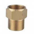 Teamwill Quick Pressure Washer Metric M22 15mm Male Thread To 14mm Female Fitting 2pcs 