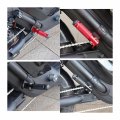 1pair Cnc Aluminum Motorcycle Part Universal Pedals Folded Footrest Footpeg Motorcycles Mopeds Karts Scooters Bicycle Size 