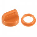 Acropix Ignition Switch Key Fob Cover Shell Case Decorative Fit For Polaris Rzr Xp1000 Pack Of 2 Orange 