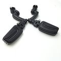 Smt Motorcycle Black Adjustable Highway Peg Mounting Kit Airflow Footrest For Yamaha V-star Roadstar Suzuki Boulevard Equipped