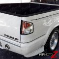 1994-2004 Chevy S10 Pickup Gmc Sonoma Truck Chrome Bezel Euro Style Altezza Tail Light Housing Lamp Assembly Replacement Driver