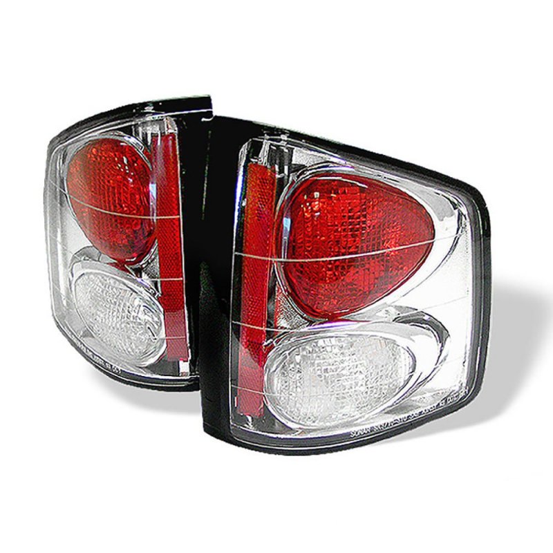 1994-2004 Chevy S10 Pickup Gmc Sonoma Truck Chrome Bezel Euro Style Altezza Tail Light Housing Lamp Assembly Replacement Driver