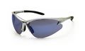 Sas Safety 540-0509 Db2 Eyewear With Polybag Ice Blue Lens Silver Frame 