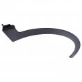 Applianpar Front Passenger Side Wheel Arch Molding Fender Flare With Clips For Hyundai Santa Fe Sport 2013-2018