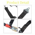 Wflnhb Black 4-point Harness 2 Straps Replacement For Atv Utv A114220