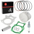 Top End Piston Ring W Gasket Kit Oversize 1mm 69 5mm For Honda Recon 250 Trx250 Te Tm Trx250ex Trx250x 2002-2023