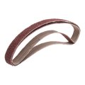 2pcs 2-1 2 X 16 Sanding Belts 40 Grits Aluminum Oxide Abrasive Belt Sander Paper Papers For Metal Wood Grinding Polishing 