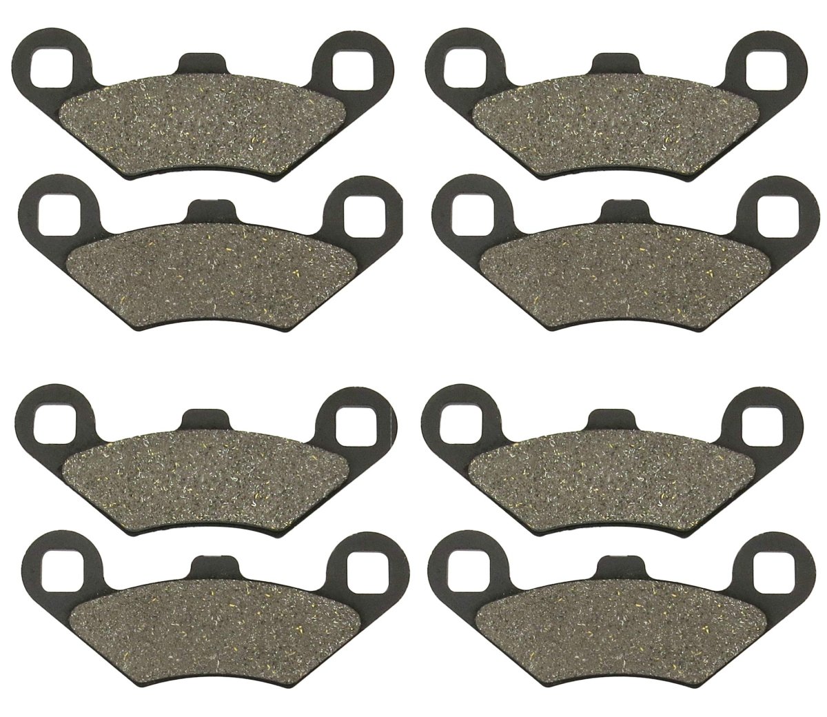 Front And Rear Brake Pads For Polaris Sportsman 400 Ho 4x4 2008 2009 2010 2011