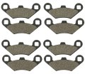 Front And Rear Brake Pads For Polaris Sportsman 400 Ho 4x4 2008 2009 2010 2011 